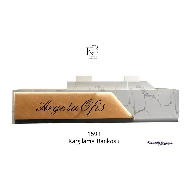1594 Karşılama Bankoları - Aydınlatmalı Fonksiyonel 1594 Karşılama Bankoları