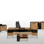 Lüks tasarımlı prestijli personel masası.