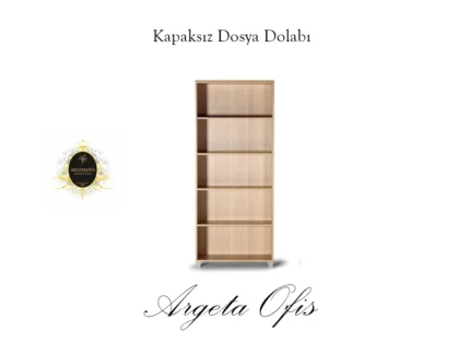 Ergonomik ve dayanıklı kapaksız dolap modeli