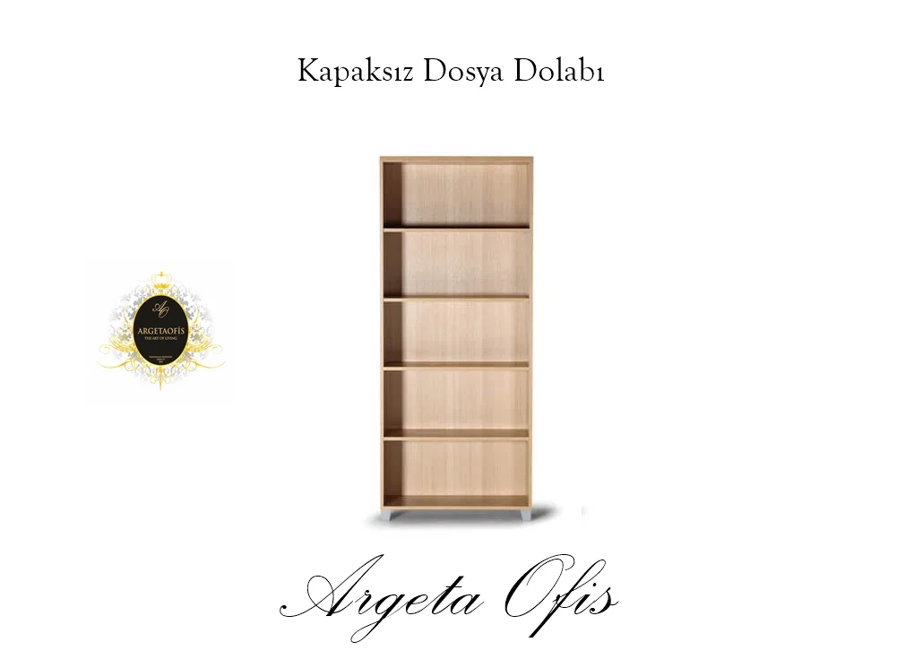 Minimalist Dosya Depolama Çözümleri Ergonomik ve dayanıklı kapaksız dolap modeli