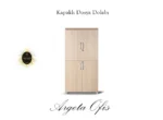 Ahşap dosya dolabı