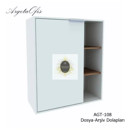 Kapaksız modern dosya dolabı