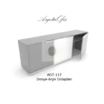 Minimalist tasarımlı dosya dolabı